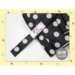 8K tri-fold silver flower folding umbrella polka dots Color selectable red/pink white/pink/aqua blue/dark blue/black windproof and anti-ultraviolet light for easy storage, , large