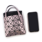 ISSEY MIYAKE BAO BAO LUCENT BOXY 4X4 迷你金屬色手提包/粉色, , large