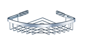 Stainless steel single-layer corner shelf