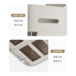 【AOTTO】多功能18面寬附輪夾縫收納櫃(AC-204), , large