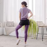 【Cheau Chi 】Graphene Yoga Pants Leggings - Far-Infrared, Shaping, High Stretch, Made in Taiwan, , large