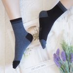 [Kaimei Cotton] 8 pairs of Taiwan-made combed cotton 1/2 fine needle pure cotton casual socks 2 gold, , large