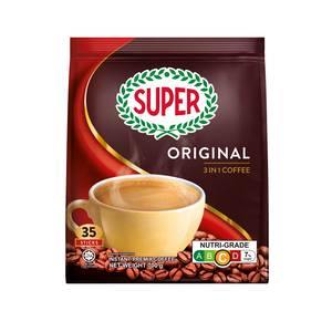 SUPER超級三合一原味即溶咖啡18g X35