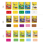 【韓國AMOS】50克袋裝超輕黏土 5色一組 (多款任選), , large