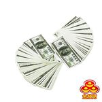 【金發財金紙】冥國台幣人民幣美金 三合一各 500張-2套組, , large