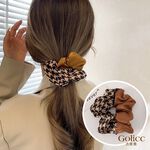 【Gulicc 】古莉可 髮圈 千鳥格大腸圈, , large