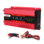 Dual-plug car inverter - Xuyuan Red 1000W 12V/24V universal model, , large