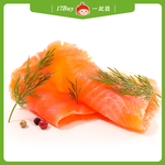 【一起買】煙燻鮭魚片 / 100g, , large