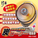 【巧福】炭素纖維電暖器 AS-110C (大) 省電；安全；不耗氧 (台灣製), , large