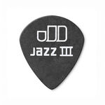 Jim Dunlop Tortex Pitch Black Jazz lll 482R 0.60mm Pick, , large