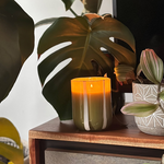 Atina Candle-Olive/White  Fresh Olive & Lemon, , large