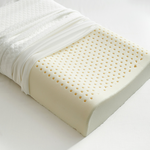 【Betrise】Curved | Thailand imported natural neck series latex pillow, , large