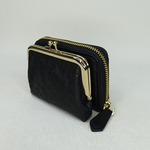 【M2nd】Ostrich kiss lock clutch, , large