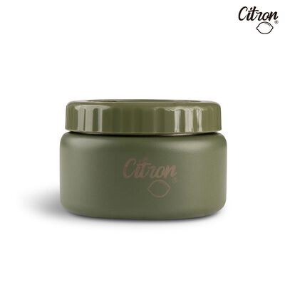 官方直營【Citron】雙層食品保溫罐 森林綠