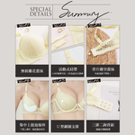 【Clany可蘭霓】歐式托高集中質感ABC內衣(初暮黃 6265-71), , large