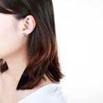 【Angel & Me】可愛 傾聽 貝殼 一對 s925 純銀 耳環 耳夾 生日 情人節 禮物, , large