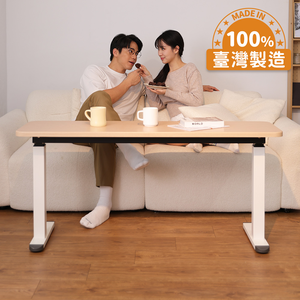【KAKU健康生活】KA-4841 臺灣製造[一字桌]氣壓升降桌-矮桌 140x40cm 多色可選