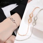 【Gulicc】古莉可 手鍊 永恆無限低調微鑲手鍊, , large