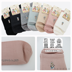 比得兔無痕精梳棉刺繡女襪-SK2028/無縫精梳棉刺繡休閒女襪-SK2029-12雙, , large