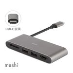 Moshi USB-C 多媒體轉接器, , large