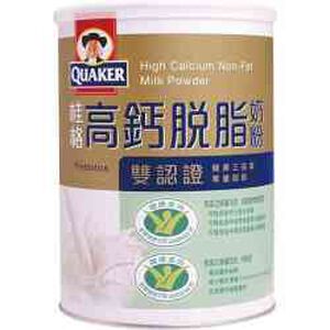 桂格雙認證高鈣脫脂奶粉1.5Kg