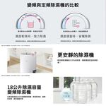 LG 18L PuriCare™ UV Sterilization First-Class Energy Efficiency WiFi Inverter Dehumidifier MD181QWE0, , large