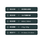 【H&R安室家】SITARAYURI 吸管直飲可手提304不鏽鋼保溫杯600ml(H23), , large