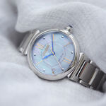 CITIZEN 星辰 L系列 May bells鈴蘭花女錶 EM1070-83D, , large