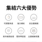 任意揮【90度轉向 電蚊拍 捕蚊燈】無死角滅蚊 牆面 斜角 充電式 輕鬆殺 登革熱 家用 旅館 飯店 除紋 壁掛 直立, , large