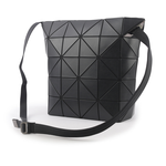 ISSEY MIYAKE Blocky 霧面可調背帶多用肩背包/黑色, , large