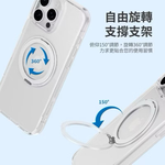 【Leo手機周邊專賣店】 PHILIPS飛利浦 高透磁吸旋轉支架防摔保護殼 / DLK6121NS /  iPhone16 Plus, , large