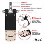 Pearl Flip Mute Drum Key 靜音雙用鼓鎖【敦煌樂器】, , large