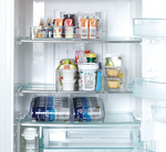 【bestco】日本製淺型冰箱冷藏收納盒-大 (抽屜式手把/耐重3公斤), , large