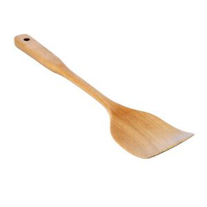 Wood horn long fried shovel