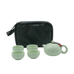 Ceramic tea set, , large