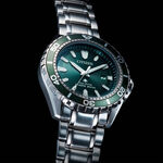 CITIZEN 星辰 PROMASTER MARINE 光動能200米潛水錶-銀x綠 BN0199-53X, , large