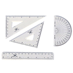 【 徠福 】KING LIFE 組合定規(尺組)15cm / 組 KS-115, , large