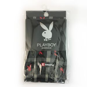 Play Boy 印花平織平口褲-顏色隨機出貨<M>