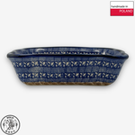 【SOLO Vintage】Cerraf Polish Pottery 18.5cm Baking Pan Dish Banquet of Elegant Red Series Made in Poland, , large