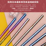 【純鈦冰晶八方筷 繽紛彩】鈦筷 環保筷 筷子 餐具 鈦餐具 環保餐具 露營, , large