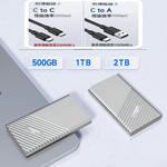 [FANXIANG] External solid state drive PSSD Type-C USB3.2Gen2x2 Reading speed 2000MB/s Warranty 5 years Applicable to iPhone 15/16 and Android phones PS2000-2TB, , large