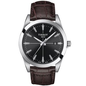 TISSOT天梭 紳士石英手錶-40mm  T1274101605101