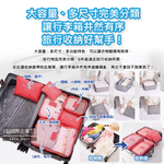 Travel Season Travel Bag color 6pcs Light Blue, , large