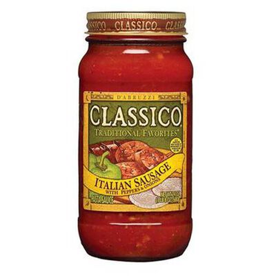 Classico 義大利麵醬(臘腸) 680g