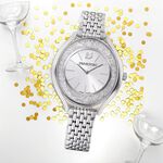 SWAROVSKI 施華洛世奇 Crystalline Aura 送禮 奢華水晶女錶 手錶-35.5mm 5519462, , large
