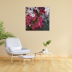 【御畫房】花語系列二 國家一級畫師手繪油畫80×80cm(VF-180), , large