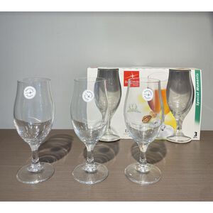 【限量優惠】高腳啤酒杯 義大利製 245ml 玻璃杯 果汁杯 美式啤酒杯 喬帝夫啤酒杯 1入