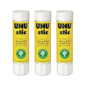 【德國 UHU】口紅膠 小 8.2g 無毒性 3支 /組 UHU-002(德國製)