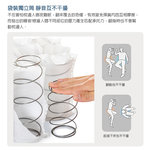 【KIKY】浪漫滿屋乳膠三線蜂巢式獨立筒床墊3.5尺, , large
