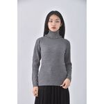 (S) earth music ecology高領灰色長袖上衣二手衣, , large